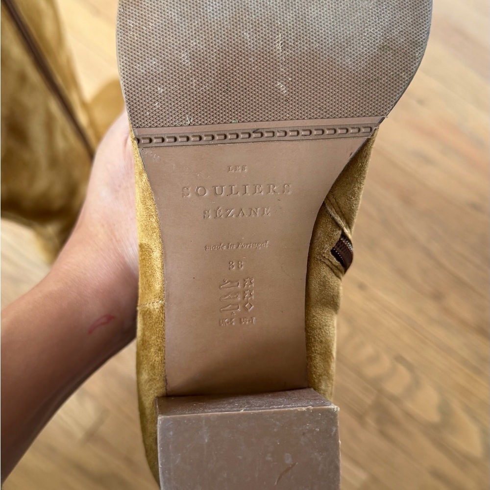 Sezane Suede Garret Boots - Picture 8 of 9